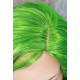 ECSTACY | Mojito Green Light Green Ombre Costume Wig 15" Beach Waves Side Part 