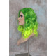 ECSTACY | Mojito Green Light Green Ombre Costume Wig 15" Beach Waves Side Part 