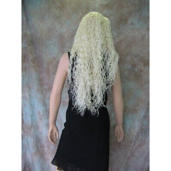 GODDESS | Long Wig Crimped Waves Skin Part Cosplay Costume COLOR CHOICE
