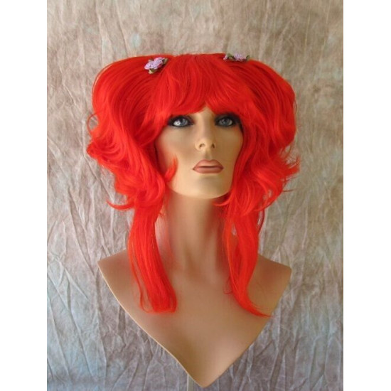 YUKI | Red Nagato Cosplay Wig Japanese Anime Style Wigs US Seller 