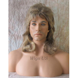DELUXE MULLET | "Joe Dirt" Style COSTUME Short Wig for Cosplay MAGA Look