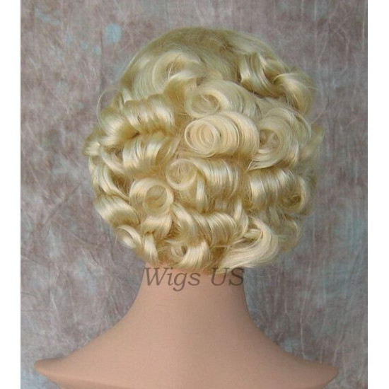 MARILYN MONROE | Short Wig COLOR CHOICE Costume Style Sexy Curls Wigs 
