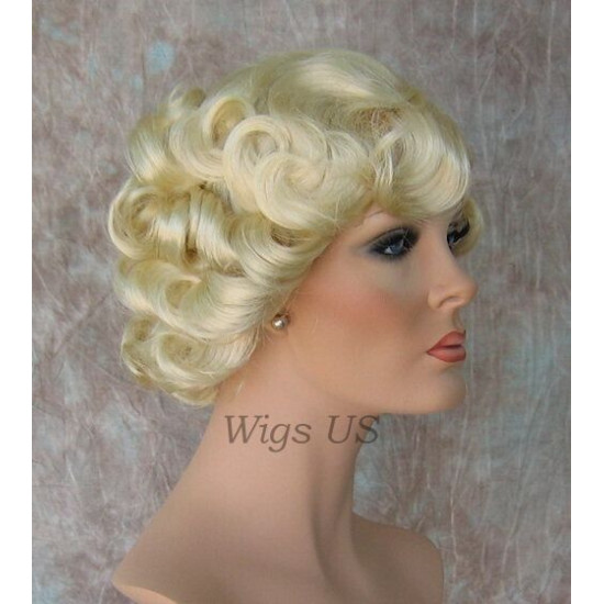 MARILYN MONROE | Short Wig COLOR CHOICE Costume Style Sexy Curls Wigs 