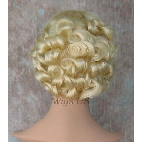 MARILYN MONROE | Short Wig COLOR CHOICE Costume Style Sexy Curls Wigs 