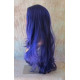 JEAN | Purple Blue Mix Long Wig Layered Colors Costume High Quality Skin Top 