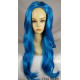 JEAN | Azure Blue Long Layered Wig Costume Wig High Quality Skin Top