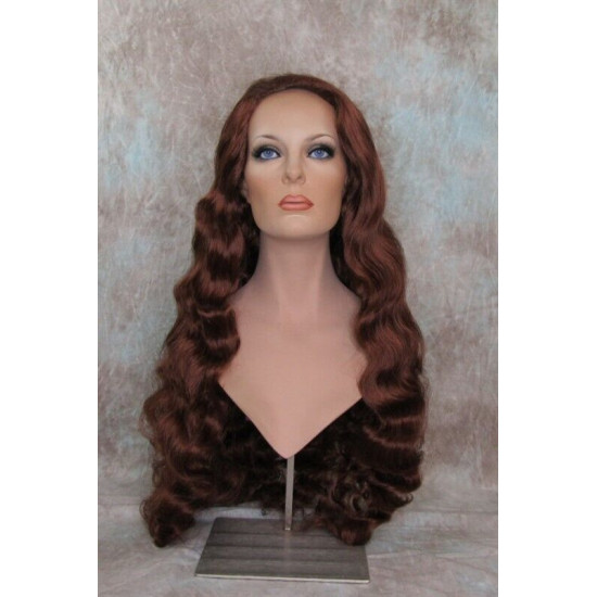 SHOWGIRL 952 | New Look Dark Brown Mix Long Cascading Waves Style 