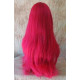 JEAN | Bright Pink Mix Long Wig Layered Colors Costume High Quality Skin Top 