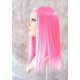 ZEN | Hot Pink COSPLAY Anime Long Wig Straight Skin Top Costume 