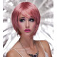 MYSTIC| Dark Pink Venom Short Wig Smooth Bob Bangs Anime Cosplay Costume 