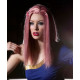 ZEN | Dark Pink COSPLAY Anime Long Wig Straight Skin Top Costume 