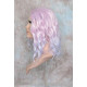 ECSTACY | Wild Wisteria Pink Blue Lavender Costume Wig 15" Beach Wave Side Part