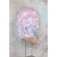 ECSTACY | Wild Wisteria Pink Blue Lavender Costume Wig 15" Beach Wave Side Part