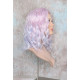 ECSTACY | Wild Wisteria Pink Blue Lavender Costume Wig 15" Beach Wave Side Part