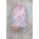 ECSTACY | Wild Wisteria Pink Blue Lavender Costume Wig 15" Beach Wave Side Part