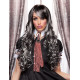 JOI | White Shadow Long Lolita Wig Curly Clip On Pony Tail Cosplay Anime Blush 