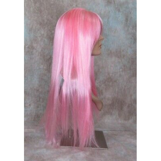 DIVINE | Cherry Blossom Pink Long Straight Wig Bangs Part Cosplay Blush by Sepia