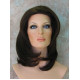 SAMANTHA HH | Dark Brown 100% Human Hair Wig Long Bob Monofilament Front 
