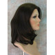 SAMANTHA HH | Dark Brown 100% Human Hair Wig Long Bob Monofilament Front 