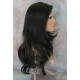 HB JULIETTE | Jet Black Long Wig Heat OK Human Hair Blend Skin Top Wigs US 1 