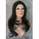 HB JULIETTE | Jet Black Long Wig Heat OK Human Hair Blend Skin Top Wigs US 1 