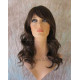 HB WAVERLY | Black Auburn Long Wig Waves Human Hair Blend HEAT OK