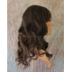 HB WAVERLY | Black Auburn Long Wig Waves Human Hair Blend HEAT OK