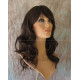 HB WAVERLY | Black Auburn Long Wig Waves Human Hair Blend HEAT OK