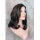 RITA HH | Black Auburn Mix 100% Human Hair Wig Long Waves Left Skin Part 