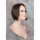 BEVERLY HH | Dark Brown 100% Human Hair Wig Monofilament Part Bob 