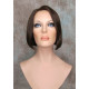 BEVERLY HH | Dark Brown 100% Human Hair Wig Monofilament Part Bob 