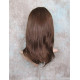 HB MIRANDA | Brown Auburn Long Wig Heat OK Straight Bob Bangs Human Hair Blend 