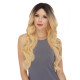 HBL ALLISON | Light Blonde Lace Front Wig HEAT OK Love It Human Hair Blend 