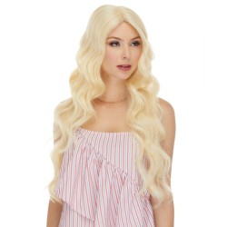 HBL BRIDGET | Light Blonde Lace Front Wig HEAT OK Love It Human Hair Blend