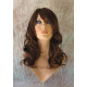 HB WAVERLY | Brown Strawberry Long Wig Waves Human Hair Blend HEAT OK 