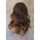 HB WAVERLY | Brown Strawberry Long Wig Waves Human Hair Blend HEAT OK 