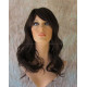 HB WAVERLY | Dark Brown Long Wig Gentle Waves Heat OK Human Hair Blend 4 