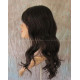 HB WAVERLY | Dark Brown Long Wig Gentle Waves Heat OK Human Hair Blend 4 