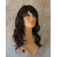 HB WAVERLY | Dark Brown Long Wig Gentle Waves Heat OK Human Hair Blend 4 