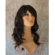 HB WAVERLY | Dark Brown Long Wig Gentle Waves Heat OK Human Hair Blend 4 