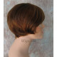H GLAMOUR | Darkest Brown 100% Human Hair Wig Short Classic Shag Style 2 
