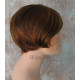 H GLAMOUR | Darkest Brown 100% Human Hair Wig Short Classic Shag Style 2 
