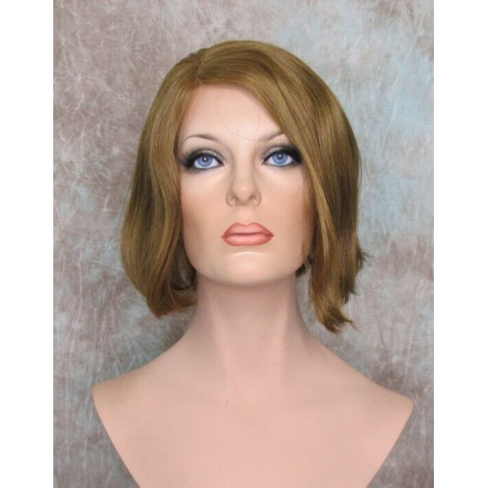 BEVERLY HH | Light Brown Strawberry 100% Human Hair Wig Monofilament Part Bob 