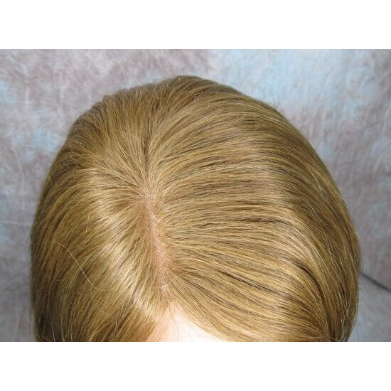 BEVERLY HH | Light Brown Strawberry 100% Human Hair Wig Monofilament Part Bob 