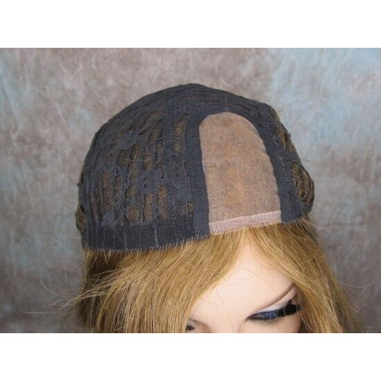 BEVERLY HH | Light Brown Strawberry 100% Human Hair Wig Monofilament Part Bob 