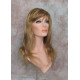 LYDIA HH | Dark Blonde 100% Human Hair Wig 21" Long Waves Skin Part Bangs 