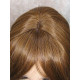 HB MONICA | Auburn Brown Strawberry Long Wig Human Hair Blend HEAT OK Bangs