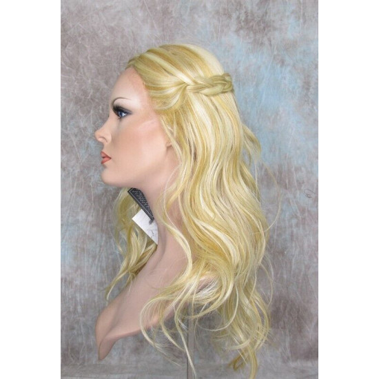 NEW BOHEMIAN | Blonde Lace Front Wig Waves Braided Sides HEAT OK | Forever Young