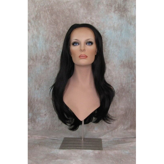 STRAIGHT SHOOTER | Jet Black Lace Front Wig Long Straight | Forever Young 