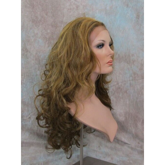 LF SIENNA | Lace Front Wig COLOR CHOICE Sexy Cascade of Curls No Bangs 